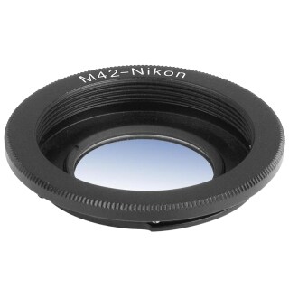 M42 42mm lens mount adapter to nikon d3100 d3000 d5000 infinity focus dc305 1