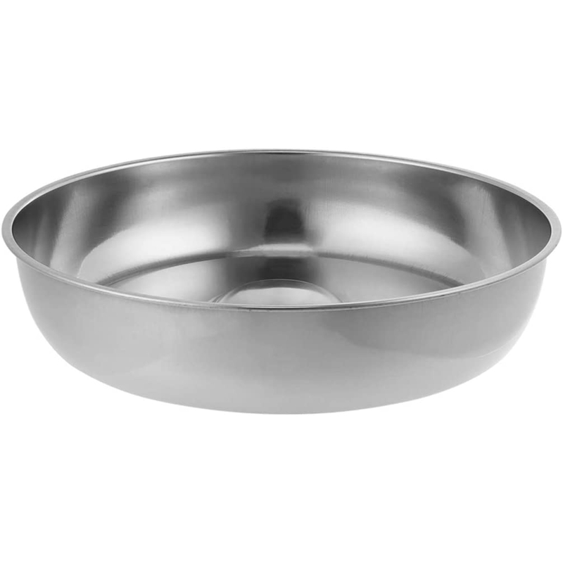 Thickened and Heightened Iron Plate Cover Stainless Steel Dish Cover Dish Cover Iron Plate Cover Table Dust Cover