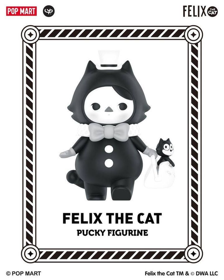 🔥พร้อมส่ง🔥🛎️POP MART x Felix the Cat Pucky Figurine 🛎️ ของ