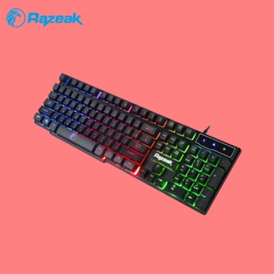 ดูภาพ คีย์บอร์ด Razeak LUGIA RK-8165 ทำงาน เล่นเกม สาย USB แป้นพิมพ์ เรซีค คอมพิวเตอร์ โน๊ตบุ๊ค keyboard เพิ่มเติม คีย์บอร์ด Razeak LUGIA RK-8165 ทำงาน เล่นเกม สาย USB แป้นพิมพ์ เรซีค คอมพิวเตอร์ โน๊ตบุ๊ค keyboard