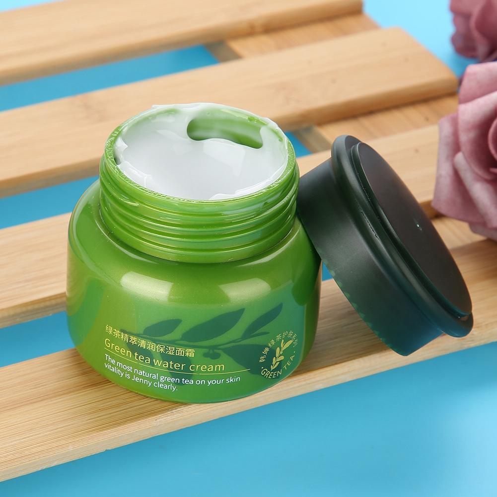 【มาใหม่】Green Tea Essence Face Cream Moisturizing Whitening Skin Anti