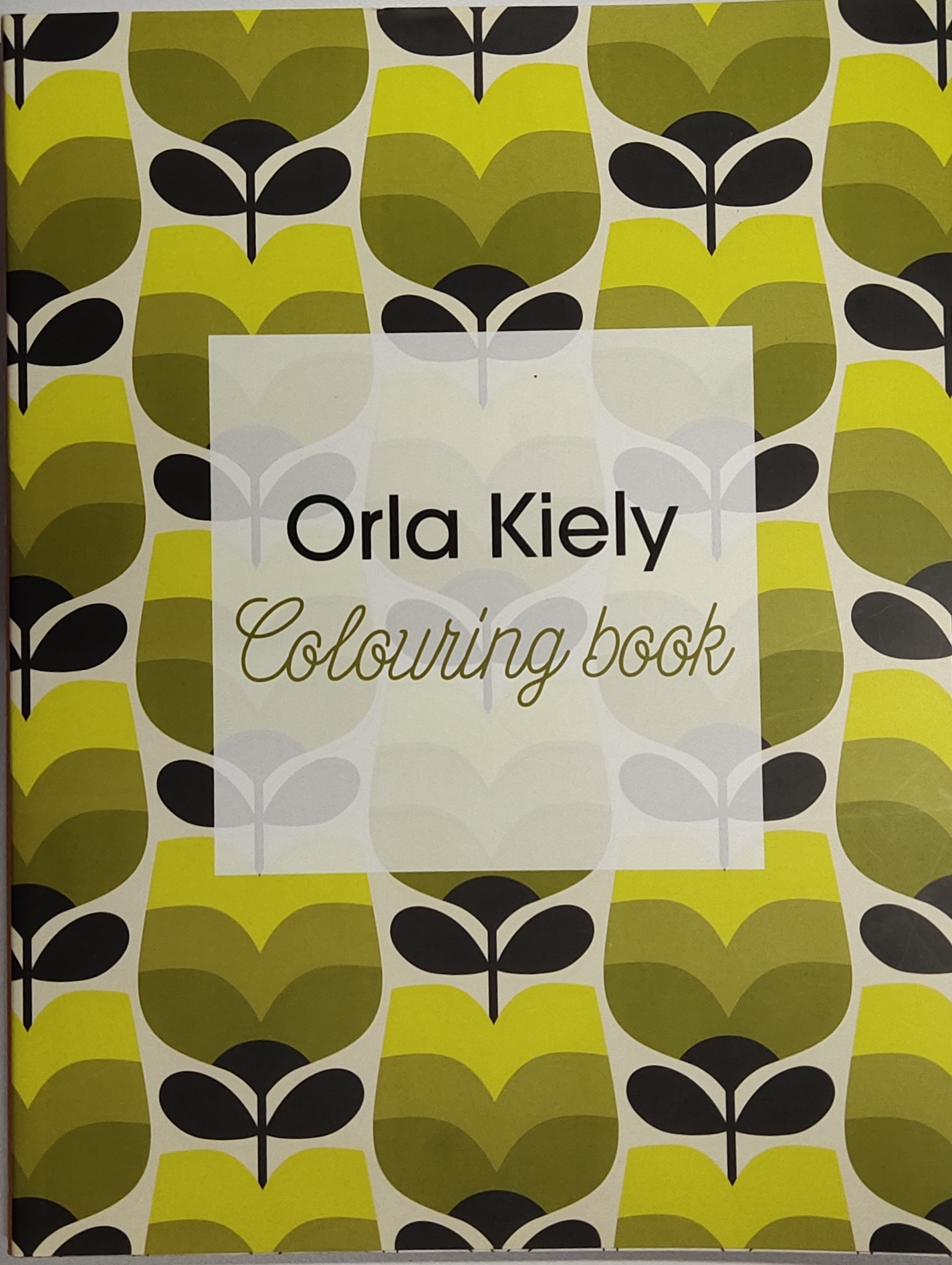 หนังสือ วาดภาพ ระบายสี ORLA KIELY COLOURING BOOK 96Page Lazada.co.th