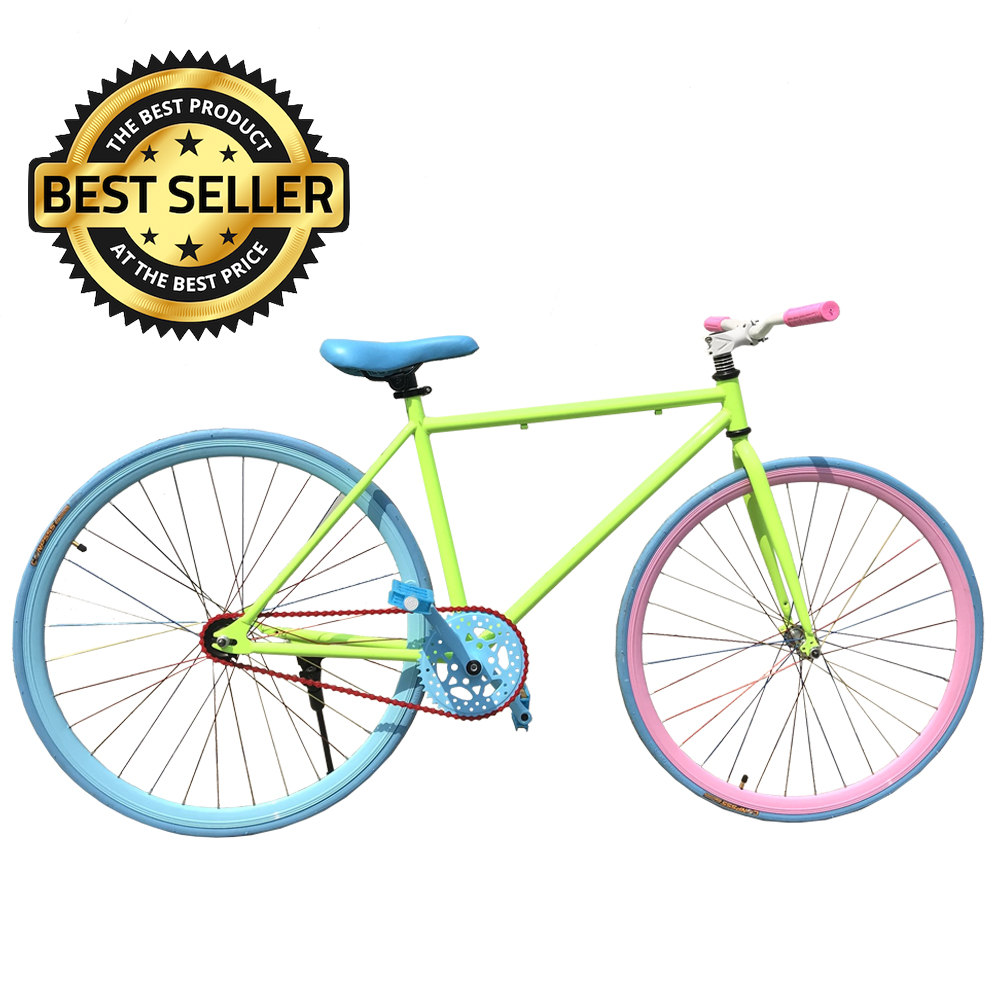 Twilight จักรยานฟิกเกียร์ FIX GEAR PGBB สี Pastel สีเขียว ฟ้า ชมพู