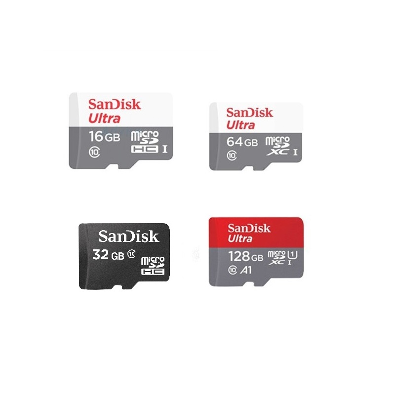 SanDisk ( 16G 32G 64G 128G ) Class 10 100m Memory สีดำ