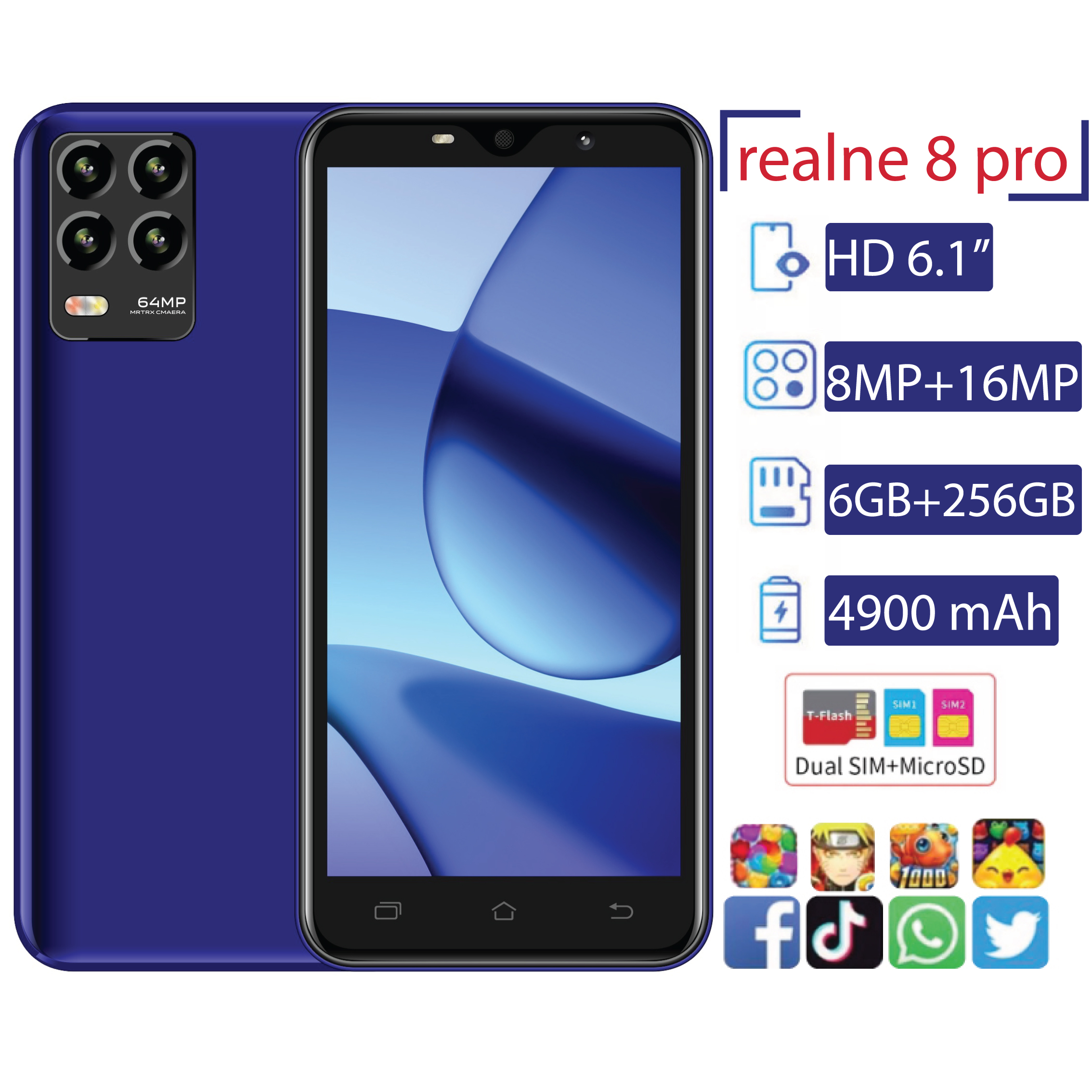 1 Mobile Size