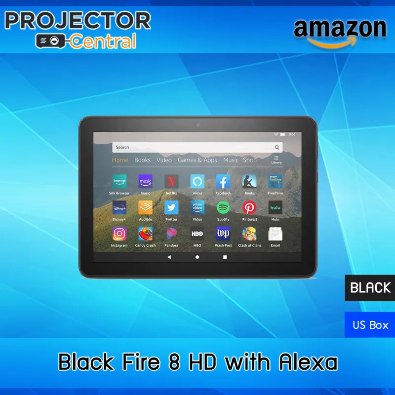 ภาพหน้าปกสินค้าAmazon Fire HD 8 Tablet (10th Gen) 8" 1080p HD Display, 32 GB, 64 GB, Designed for Portable Entertainment ( สามารถออกใบกำกับภาษีได้ ) จากร้าน Projector Central บน Lazada