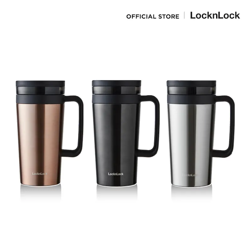 ภาพหน้าปกสินค้าLocknLock New Coffee Filter Mug แก้วเก็บร้อน-เย็น ขนาด 580ml รุ่น LHC4197 จากร้าน LocknLock บน Lazada