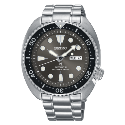 ดูภาพ SEIKO AUTOMATIC TURTLE รุ่น SRPF13K1 (เต่าเทา สายสแตนเลส) เพิ่มเติม SEIKO AUTOMATIC TURTLE รุ่น SRPF13K1 (เต่าเทา สายสแตนเลส)