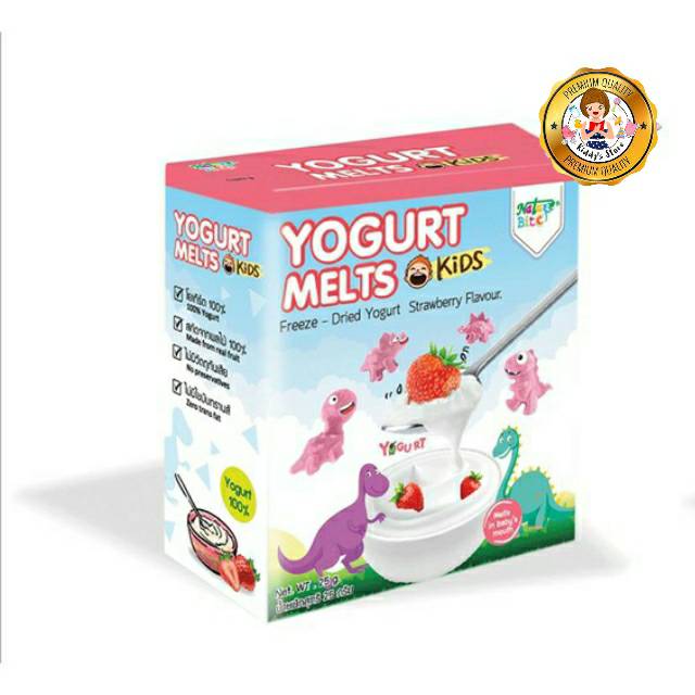 Yogurt Melts Kids ขนมโยเกิร์ต รสสตอรว์เบอร์รี่