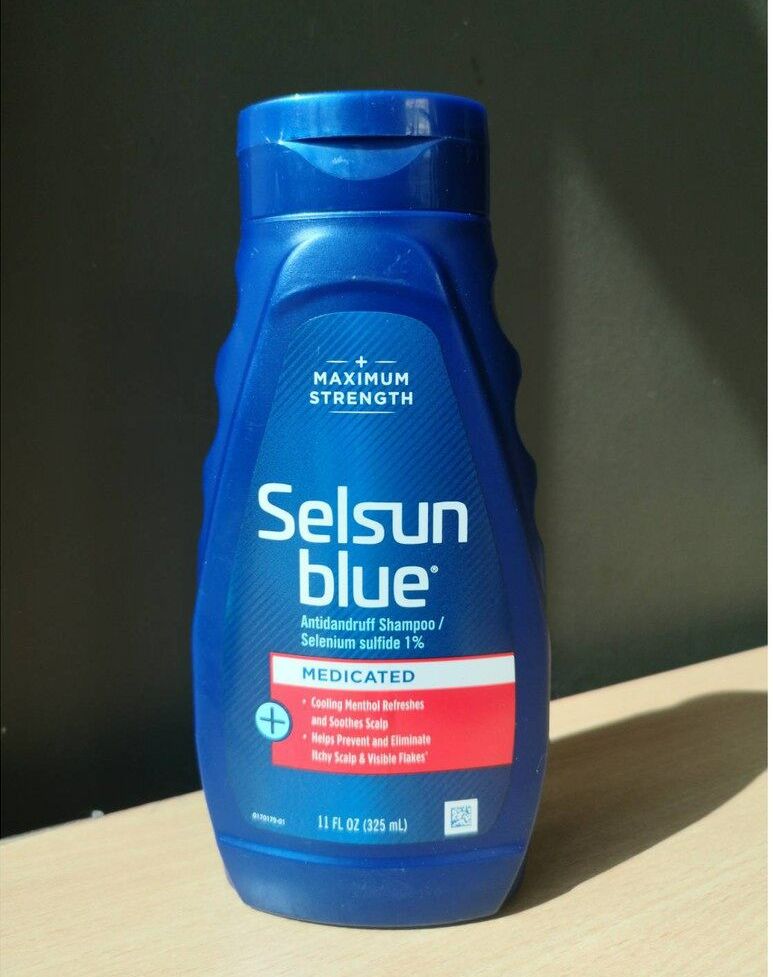 Selsun Blue Medicated With Menthol Maximum strength 325ml Lazada.co.th