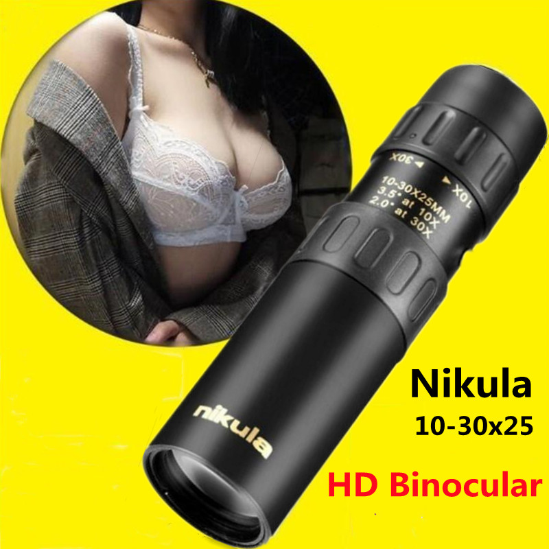 กล้องส่องทางไกล ตาเดียว Nikula ยืดหด 10-30x25 Binocular กล้องส่องสัตว์ ส่องนก เดินป่า กล้องส่องระยะไกล