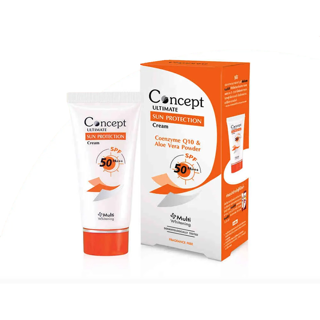 Concept Ultimate Sun Protection Cream ครีมกันแดดสูตรบางเบา สำหรับผิวทุก