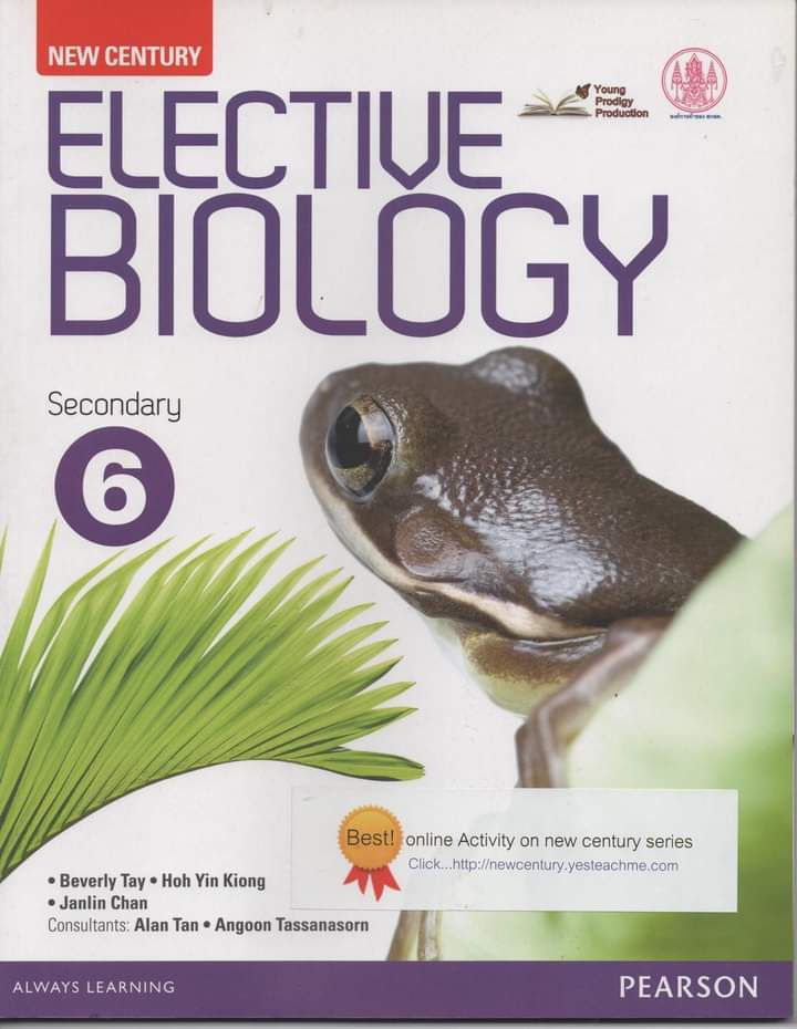 ELECTIVE BIOLOGY Secondary 6