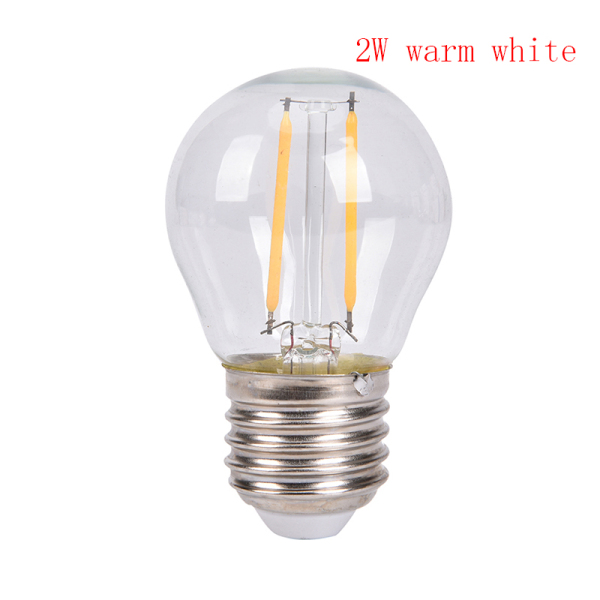 <Man YingLie> Đèn LED Chiếu Sáng Đèn Thủy Tinh Sợi Filament G45 2W/4W/6W E27