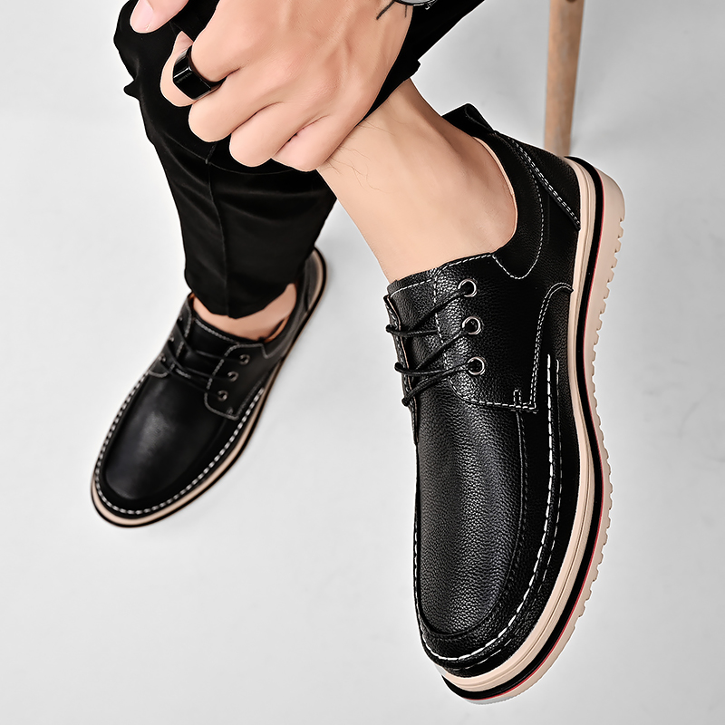 Giày Sneaker Da Nam Clarks_ - Cambro Low