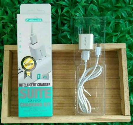 ชุดสายชาร์จ Jellico Samsung / oppo / vivo / Huawei / wiko สำหรับ Smartphone ที่มีพอร์ต Micro USB android ใช้ได้ทุกรุ่น