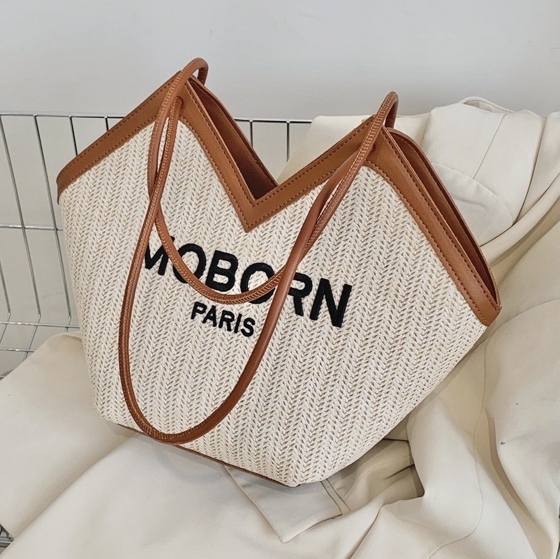 Mymyshop พร้อมส่ง🇹🇭 𝓦𝓸𝓿𝓮𝓷 𝓑𝓪𝓰🧸 .*🧺♡ กระเป๋าสาน ไอเทมรับซัมเมอร์☀️ ...