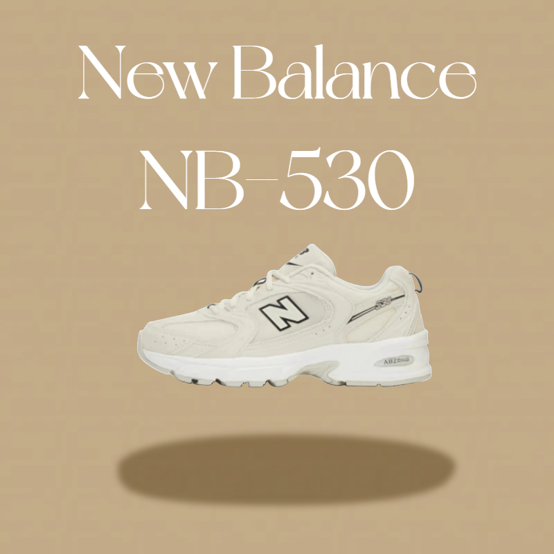[กล่องเดิม] New Balance NB 530 Lvory รองเท้าวิ่ง ผู้ชายและผู้หญิง ...