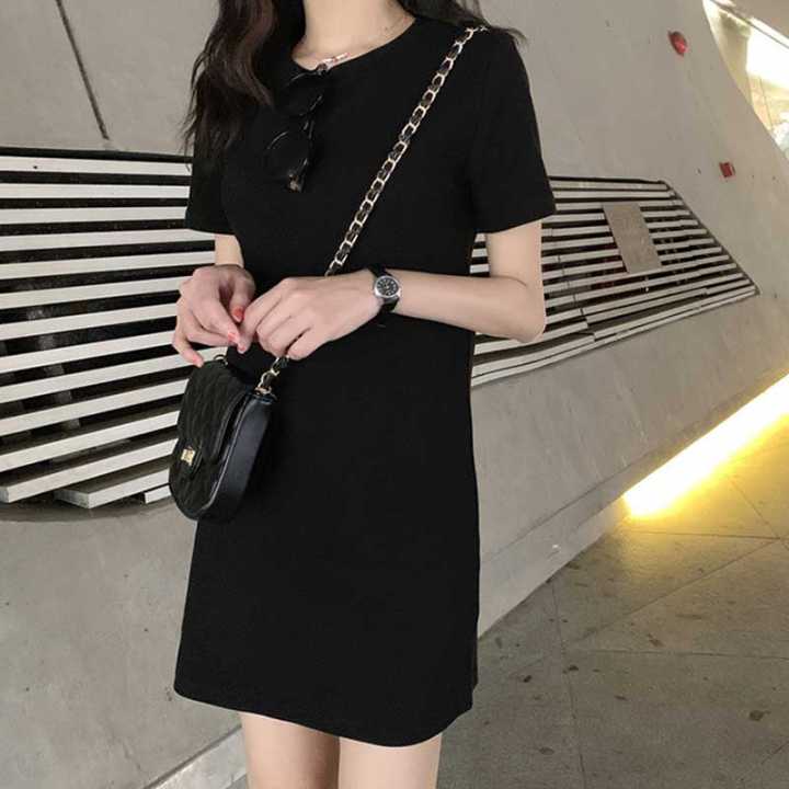 เดรสกระโปรงสั้น ชุดเดรสคอกลม งานเรียบร้อย ชุดเดรสใส่ออกงาน – No Brand – 2620021454_TH-9394571062 >>> 🇹🇭 Top1Thailand 🛒 >>> lazada.co.th 🇹🇭 🇹🇭 🇹🇭🛒🛍🛒