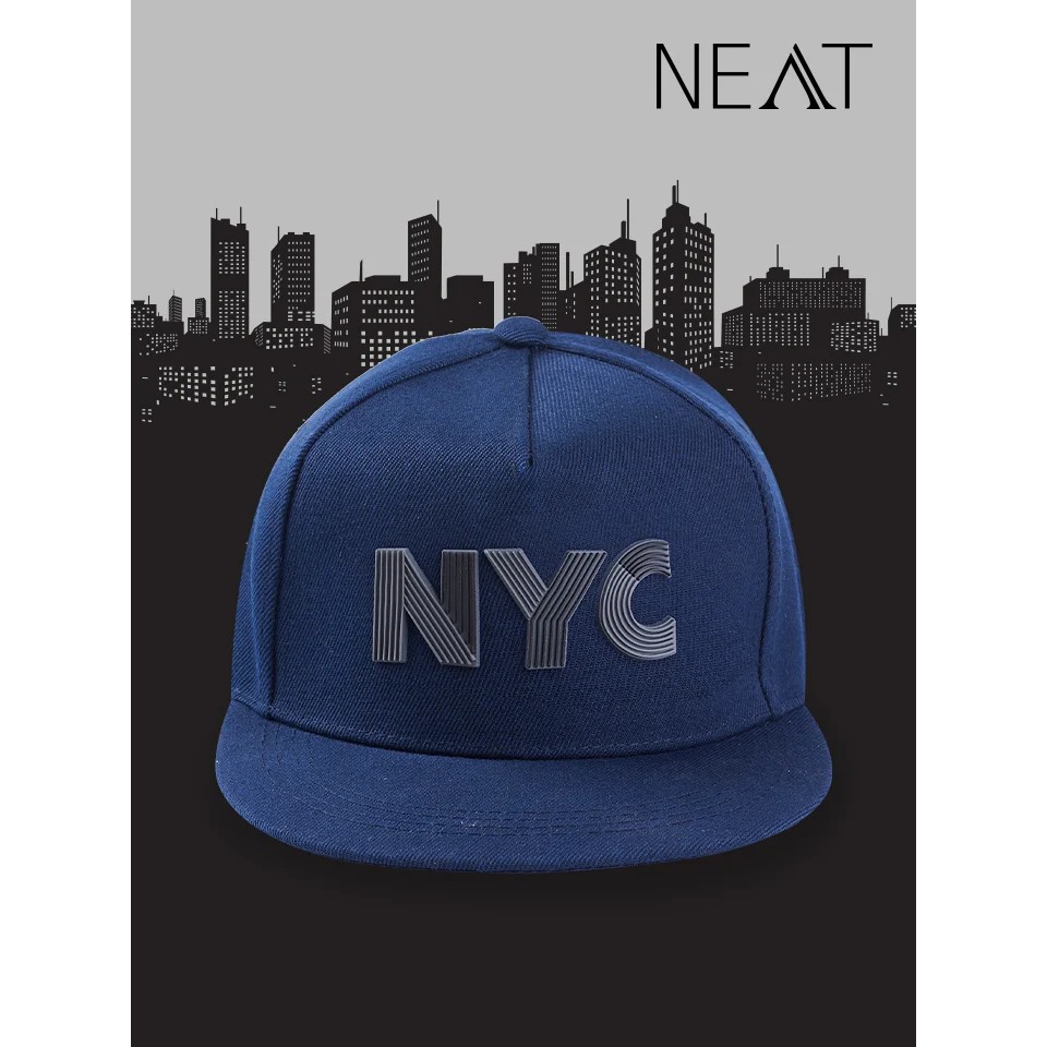 NEAT หมวกแฟชั่น หมวกแก๊ปลาย NYC Cap