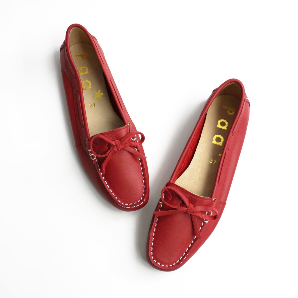 Paa* รองเท้า Shopaholic : สี Lipstick Red