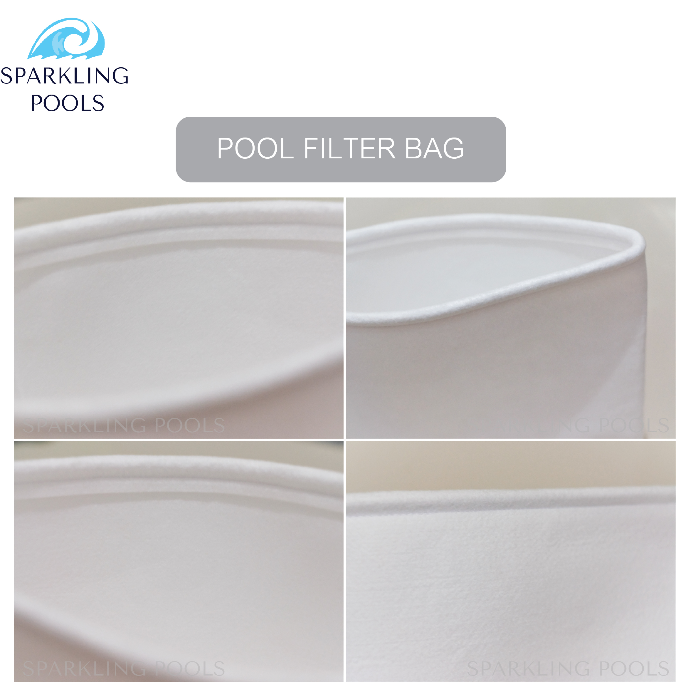 ถุงกรองสระว่ายน้ำ แพ็ค 2 ชิ้น SPARKLING POOLS POOL FILTER BAG 52cm. 5