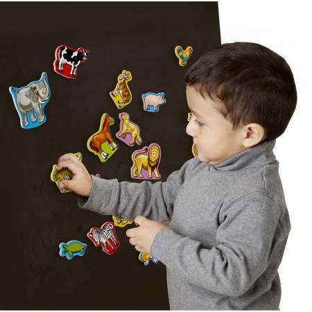 Melissa  Doug Wooden Animal Magnets