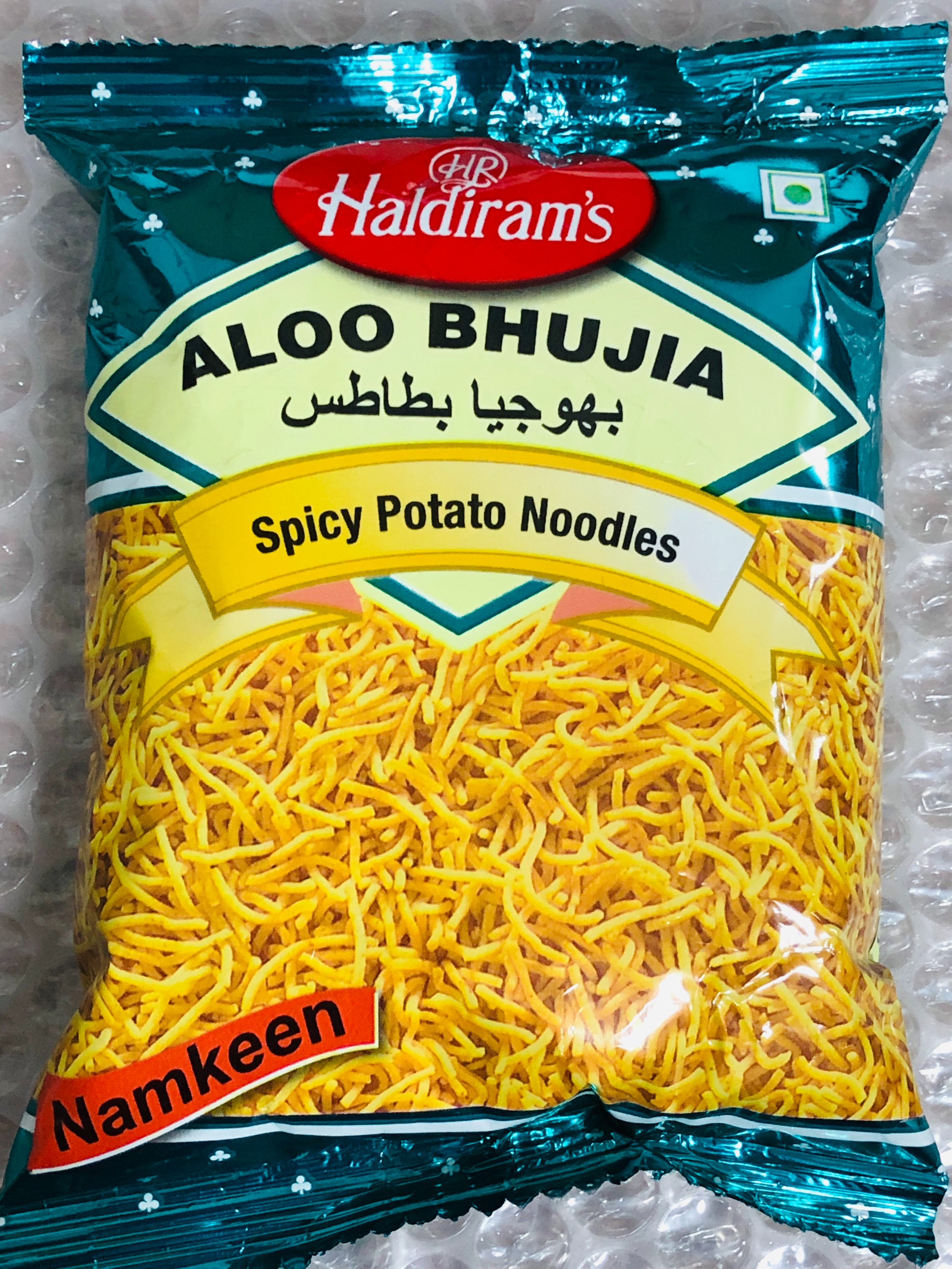 Haldiram's Aloo Bhujia 40g ขนมขบเคี้ยวอินเดีย 40กรัม.