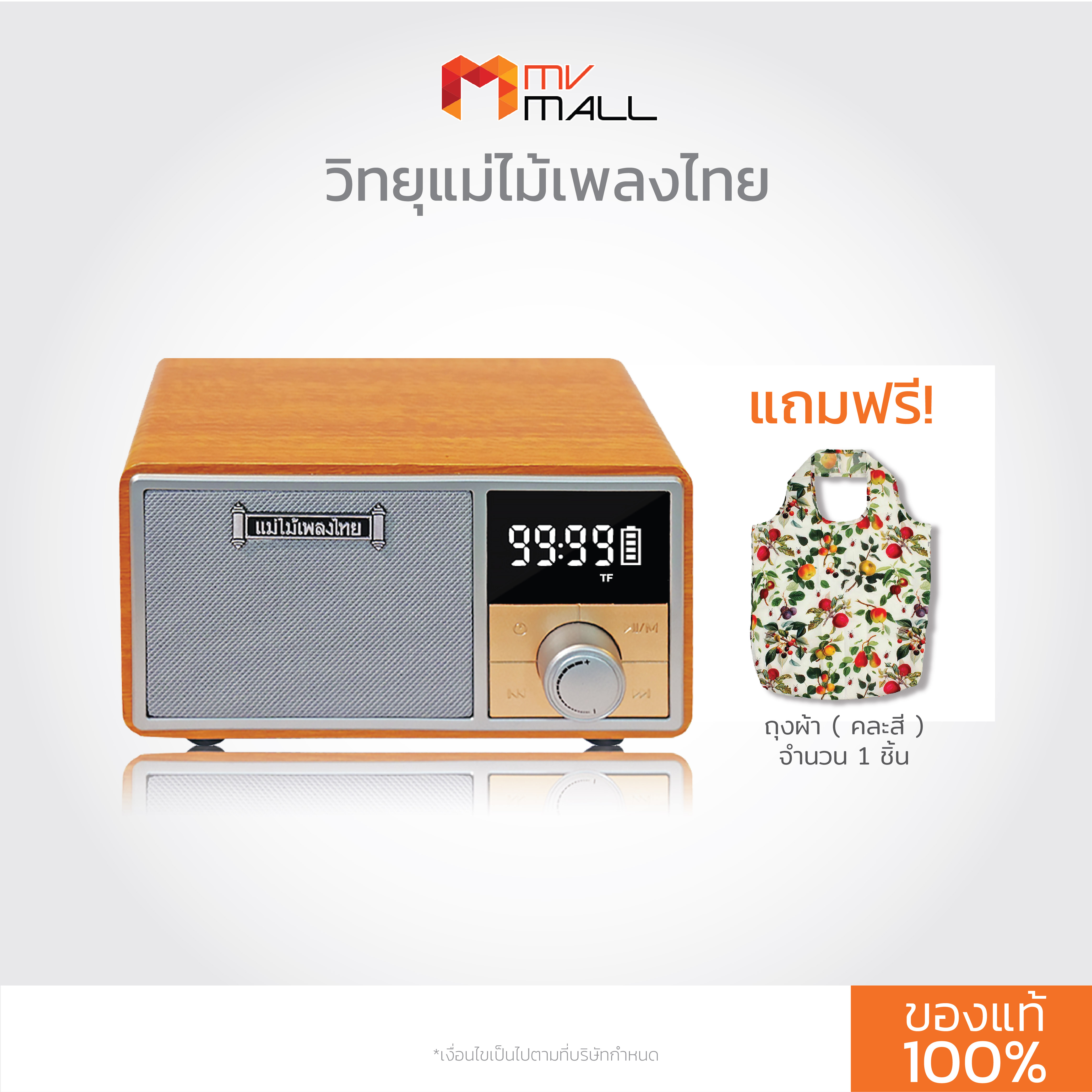 MVmall1264 วิทยุพกพา แม่ไม้เพลงไทย