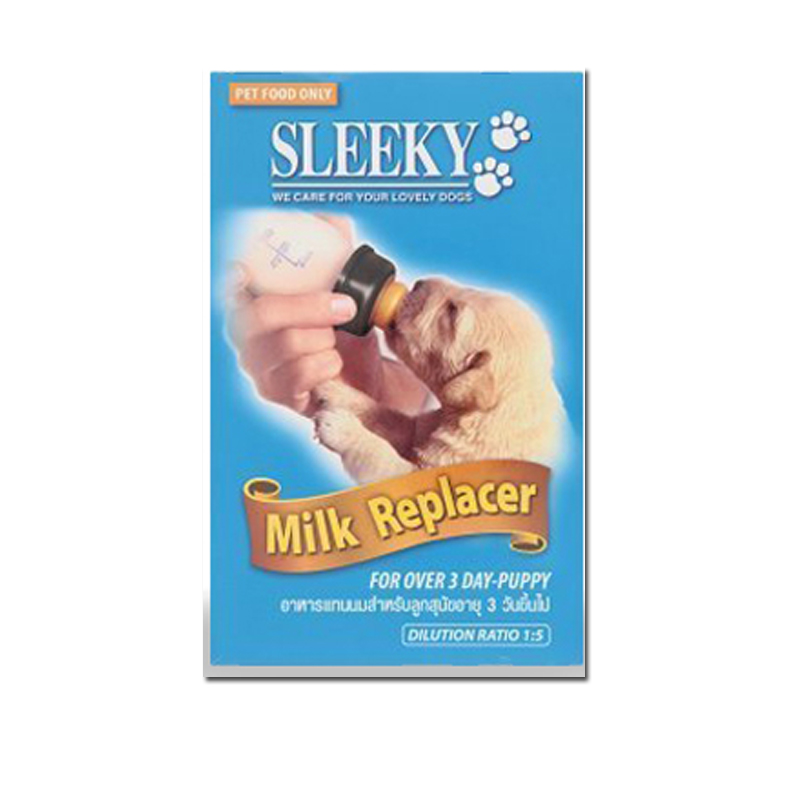 SLEEKY Milk Replacer นมผง ลูกสุนัข ขนาด 150 กรัม