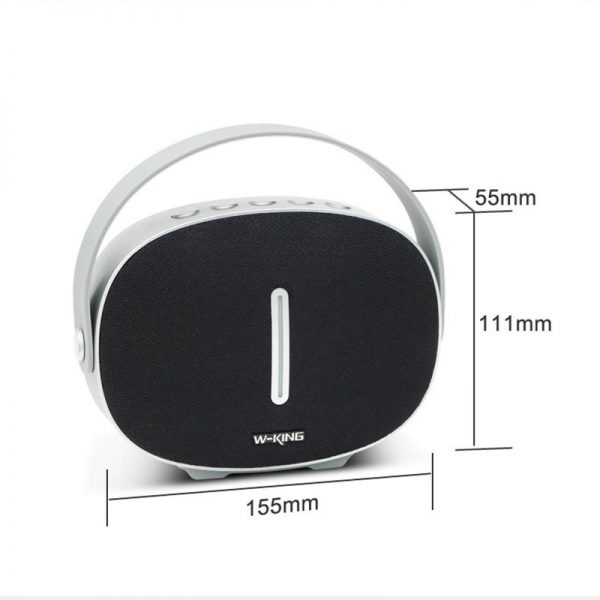 W-KING T8 Bluetooth Speaker ลำโพงบลูทูธคุณภาพเสียง 30 วัตต์ สุดยอด เบสหนัก สวย พกพาได้ มีช่องเสียบ USB ฟัง Mp3, WAV , APE , FLAC , WMA ได้ ของแท้