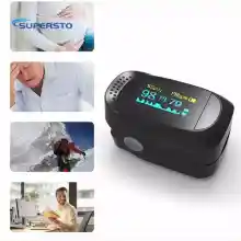 ภาพขนาดย่อของภาพหน้าปกสินค้าเครื่องวัด oxygen เครื่องวัดออกซิเจนในเลือด วัดออกซิเจน วัดชีพจร เครื่องวัดออกซิเจนปลายนิ้ว เครื่องวัดความดัน Fingertip Pulse Oximeter ปลายนิ้ว Pulse Oximeter ออกซิเจนในเลือด เครื่องวัดออกซิเจนในเลือด Blood Oxygen จากร้าน Ornas store TH บน Lazada ภาพที่ 2