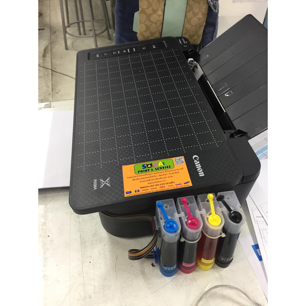 ปริ้นเตอร์ printer canon wifi ts307 ติดแท้งค์ - qN2Vns5F - ThaiPick