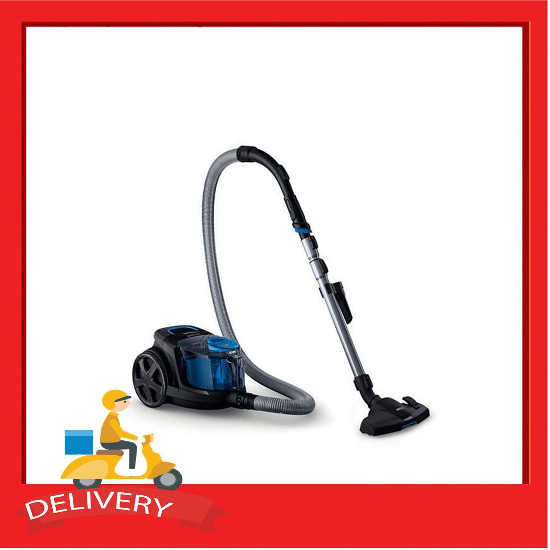 🔥ขายดี🔥 เครื่องดูดฝุ่น Philips พลังการดูดแรง ประสิทธิภาพสูง รุ่น FC9350