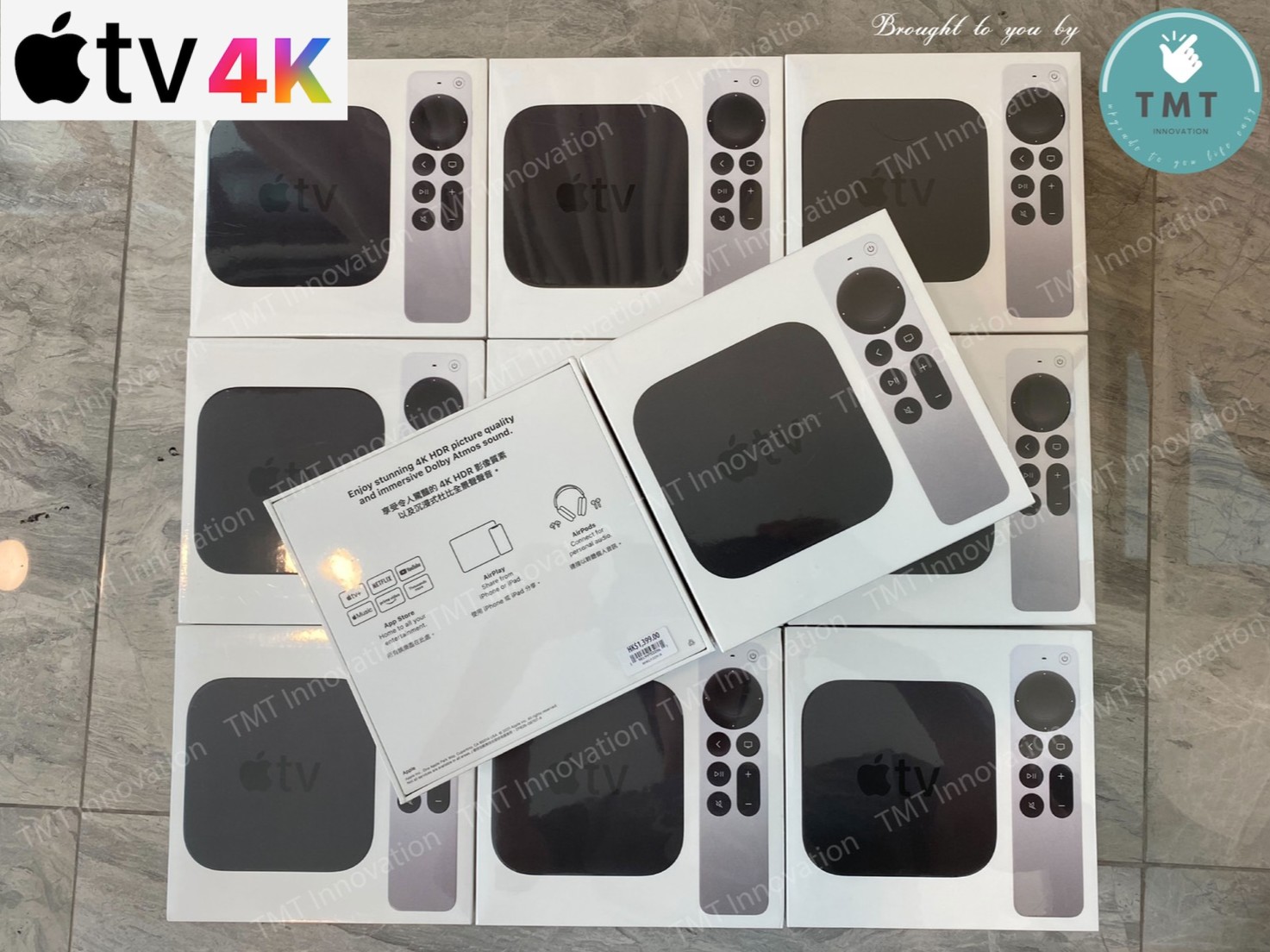 Apple TV Gen6 2021 (4K) ✅มีมาพร้อมรีโมทรุ่นใหม่ / ร้าน TMT innovation
