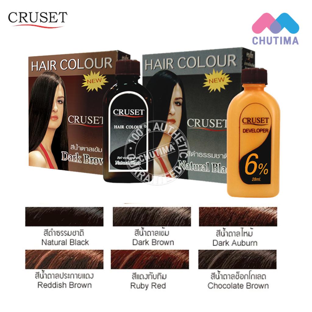 ผลิตภัณฑ์เปลียนสีผมครูเซ็ท Cruset Hair Colour