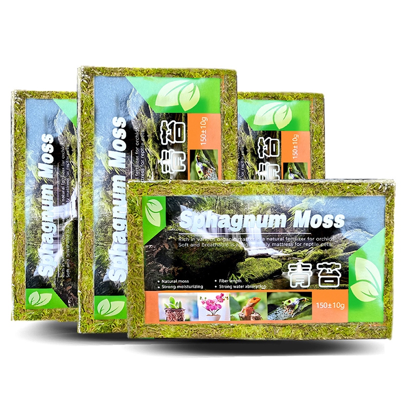 1pack 150g Compressed Natural Sphagnum Moss Dry Peat Moss Potting