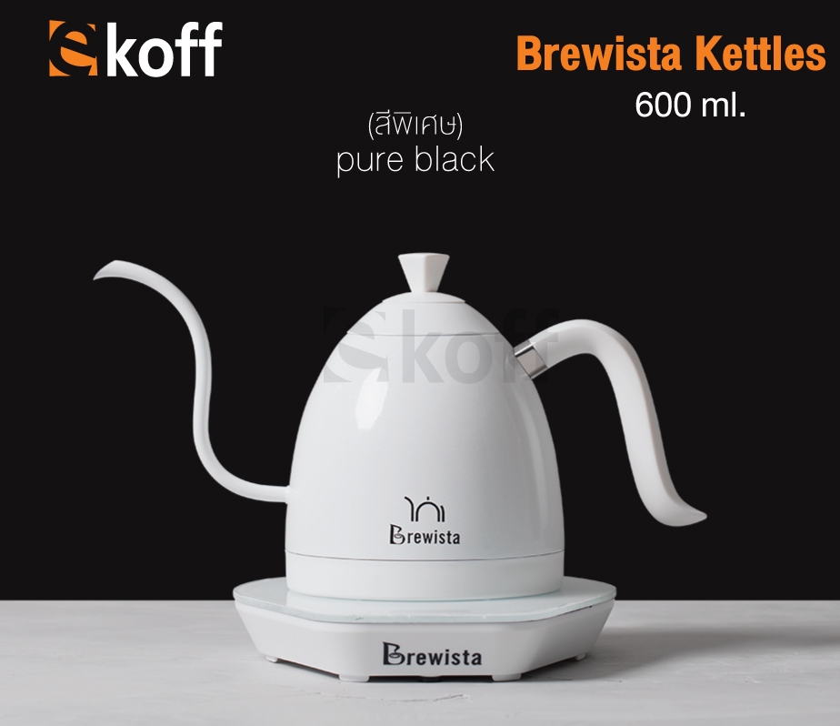 **ถูกที่สุด** [รุ่นใหม่พร้อมส่ง] Brewista Kettle 600 ml. **พร้อมฐานไฟฟ้า** กาแฟดริปกาแฟ กาชงกาแฟ กาไฟฟ้า กาต้มน้ำดิจิตอล