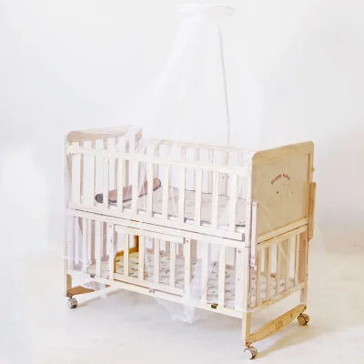 Baby Crib; crib; baby cot; baby bed; bedside crib; nursery furniture; mini crib; baby furniture; baby cradle; portable crib; 104x60x90cm