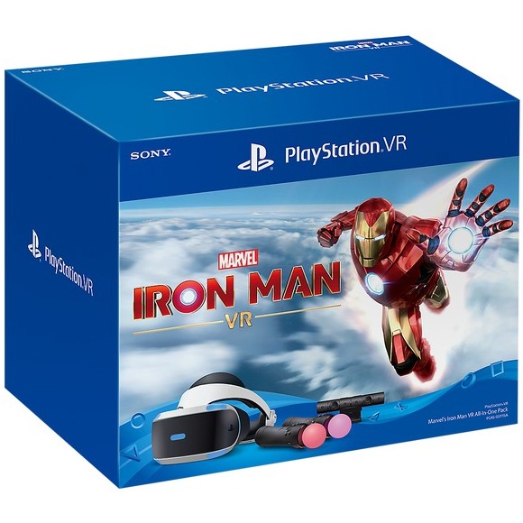 PlayStation VR (version2) แถม กล้อง + 2 move + ประกันศูนย์ + Iron man sony 1 ปี ps4