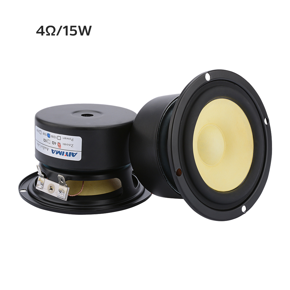 Samsung 3 Inch Full Range High Excursion Driver AIYIMA 3 Inch Full Range Speaker Driver 4 8 Ohm 15W Sound Music