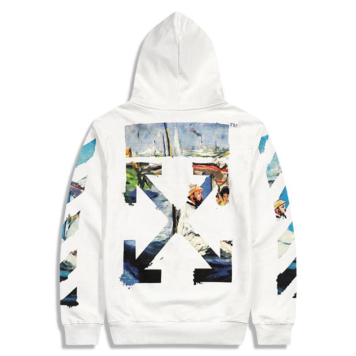 off white monet hoodie