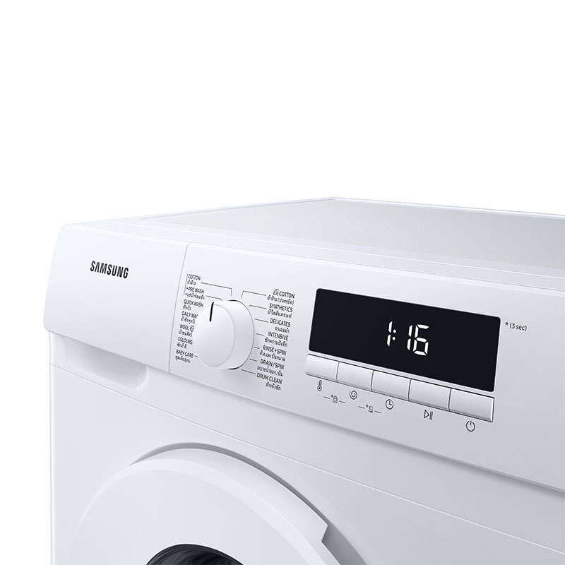 [จัดส่งฟรีพร้อมติดตั้ง] SAMSUNG เครื่องซักผ้าฝาหน้า WW80T3040WW/ST พร้อม Quick Wash, 8 กก. *ฟรี! Downy Softener 1 ลัง มูลค่า 828.- *ของแถมมีจำนวนจำกัด