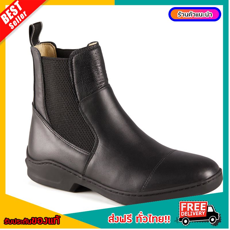 [BEST DEALS] leather boots for horse riding Adult Leather Horse Riding Boots - Black ,horse riding [FREE SHIPPING]