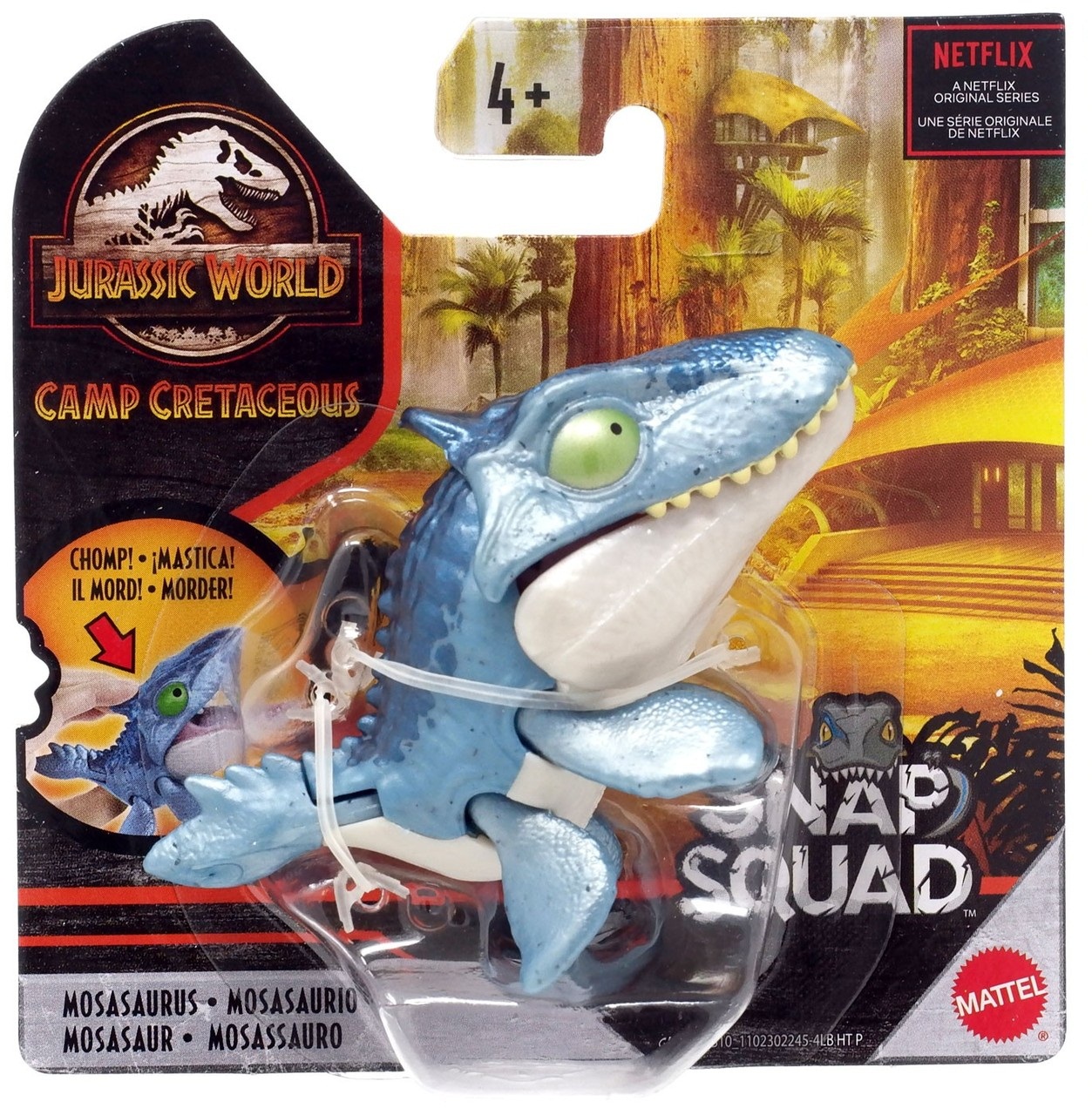 Jurassic World Camp Cretaceous Snap Squad  ไดโนเสาร์  จูราสิค สแนป สควอร์ท GGN26 F