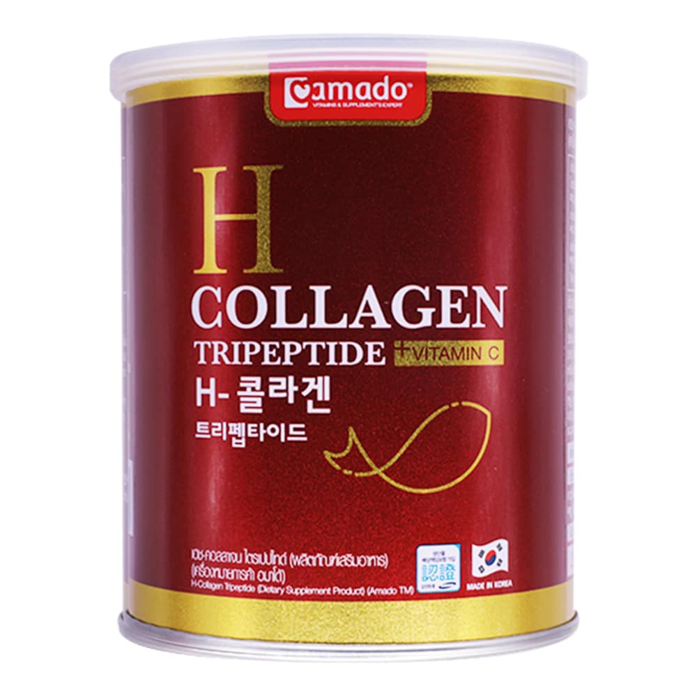 ร้านไทย ส่งฟรี คลอลาเจนอมาโด้ (สีแดง) H Collagen สินค้าเข้าแล้ว แพคเกจใหม่จ้า Amado P-Collagen อมาโด้& เก็บเงินปลายทาง