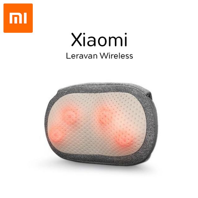 [พร้อมส่ง]Original Product Xiaomi Leravan LEFAN LF Wireless WARM หมอนนวดอุณหภูมิ 3D ไฟฟ้า PTC ร้อนบีบอัดคอบ่าไหล่ขาเอว B