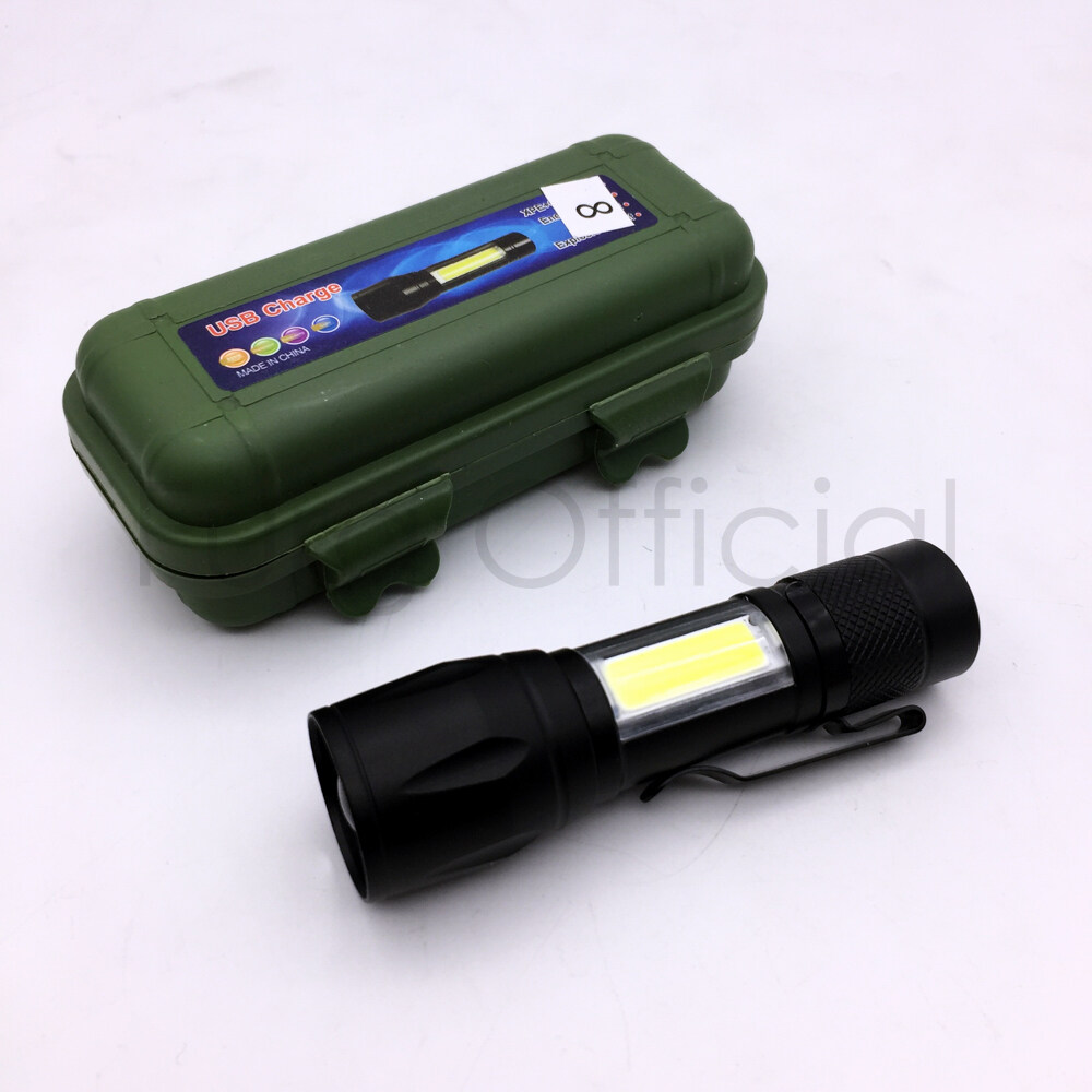 Furg ไฟฉายพร้อมใช้ LED Flashlight USB Charger