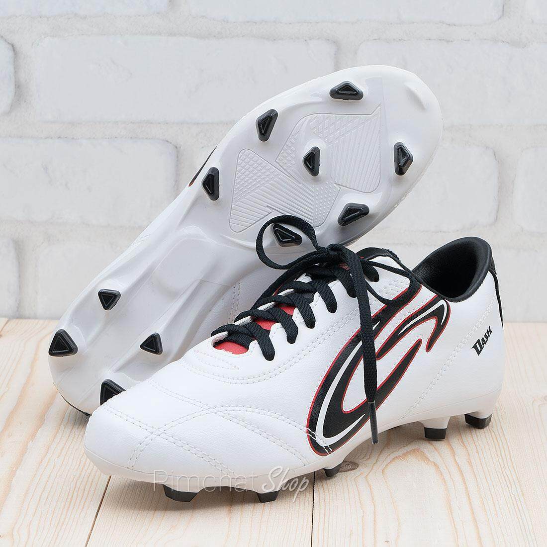 GIGA รองเท้าฟุตบอล รองเท้าสตั๊ด รุ่น FBG16 (สีขาว)