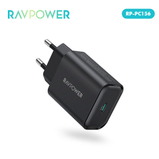RAVPower PC156 Bộ sạc PD 1pcBộ sạc nhanh 25W UCB C Loại C PPS 3.0 EU Plug thumbnail